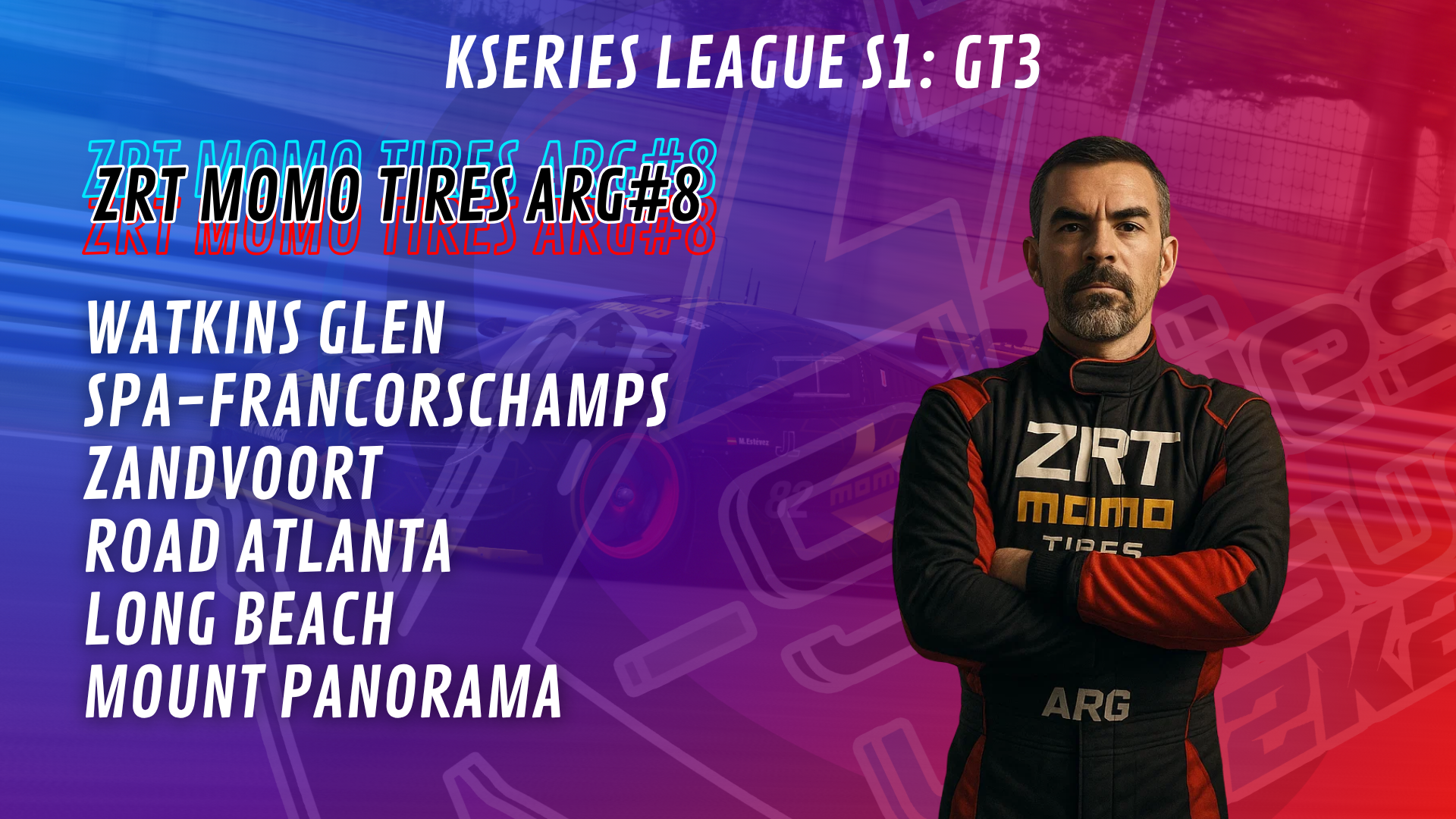 Imagen de K-Series League 2k25 S1 GT3 #8