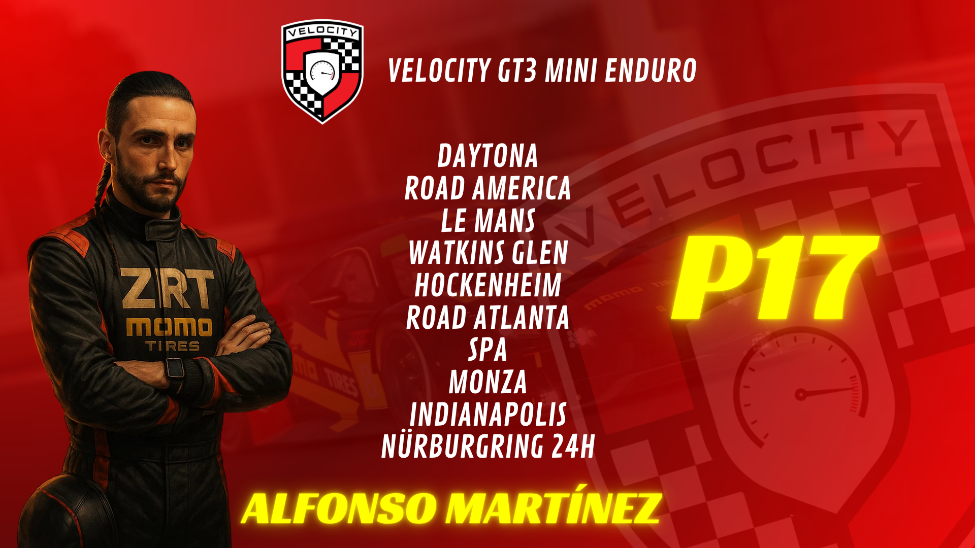 Imagen de Velocity GT3 Mini Enduro