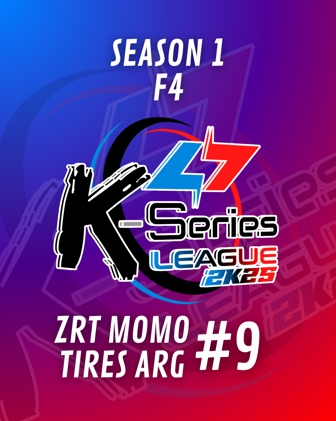 Portada del evento K-Series League 2k25 S1 F4 #9