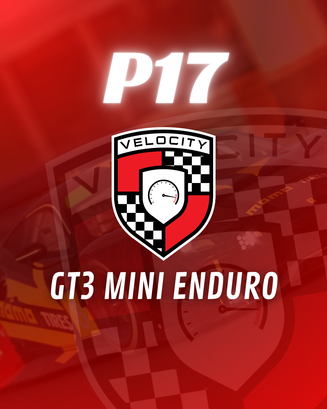 Portada del evento Velocity GT3 Mini Enduro
