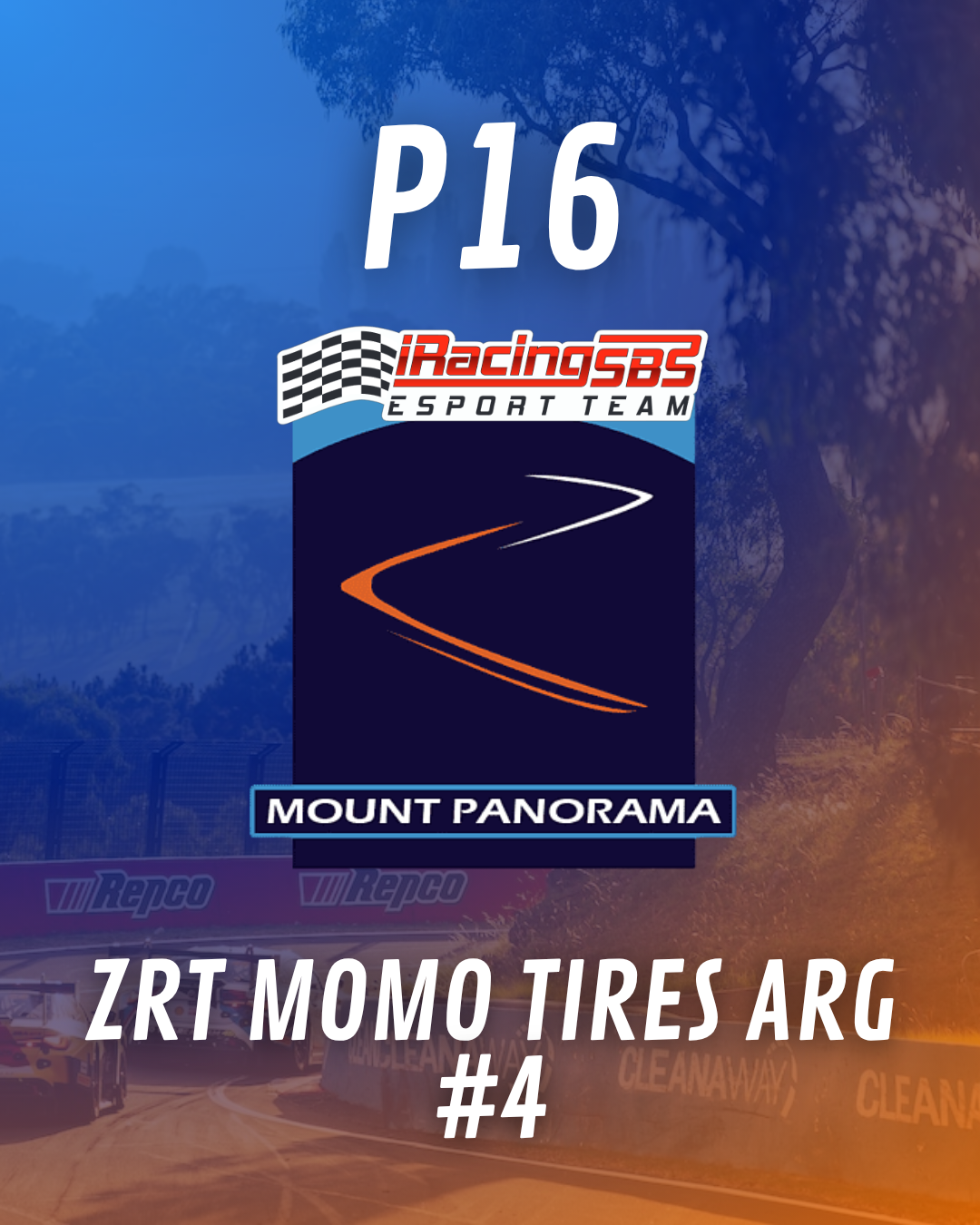 Portada del evento iRacingSBS Bathurst #4