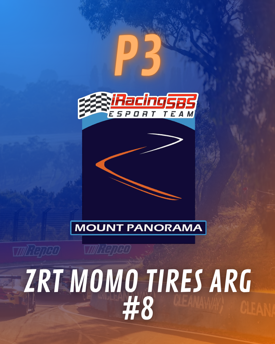 Portada del evento iRacingSBS Bathurst #8