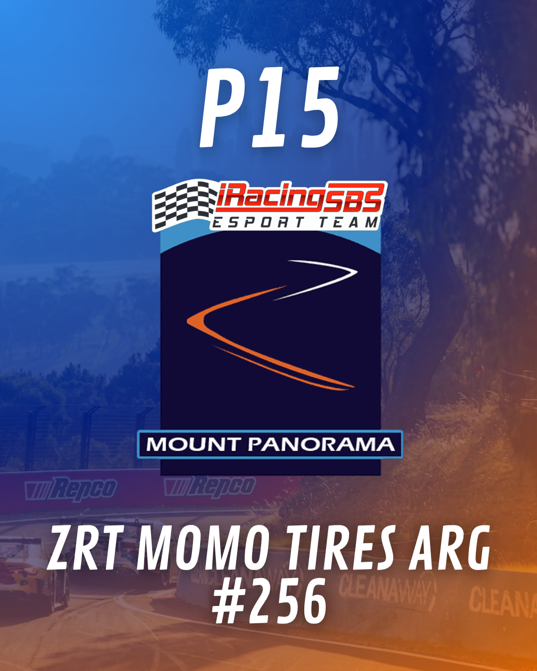 Portada del evento iRacingSBS Bathurst #256