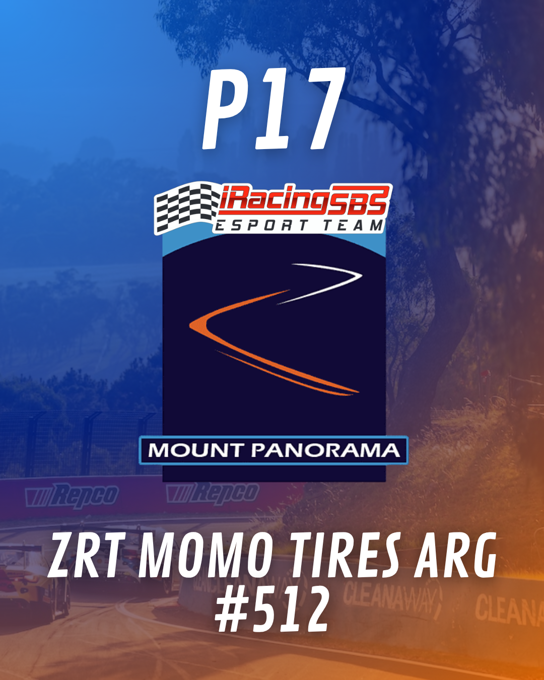 Portada del evento iRacingSBS Bathurst #512