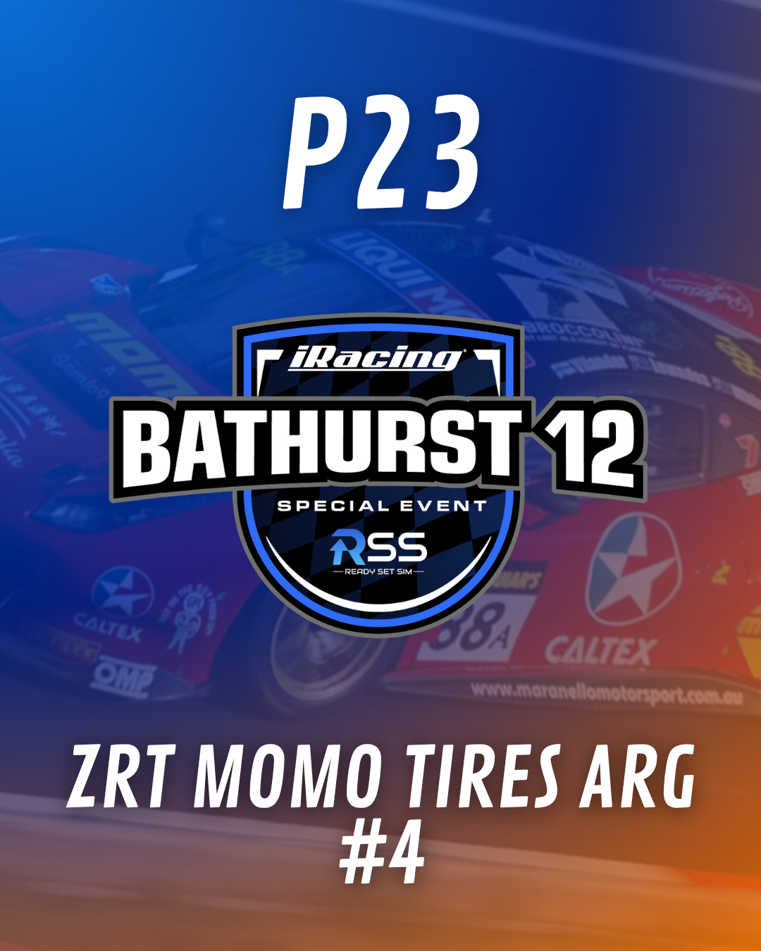 Portada del evento Bathurst 12 #4