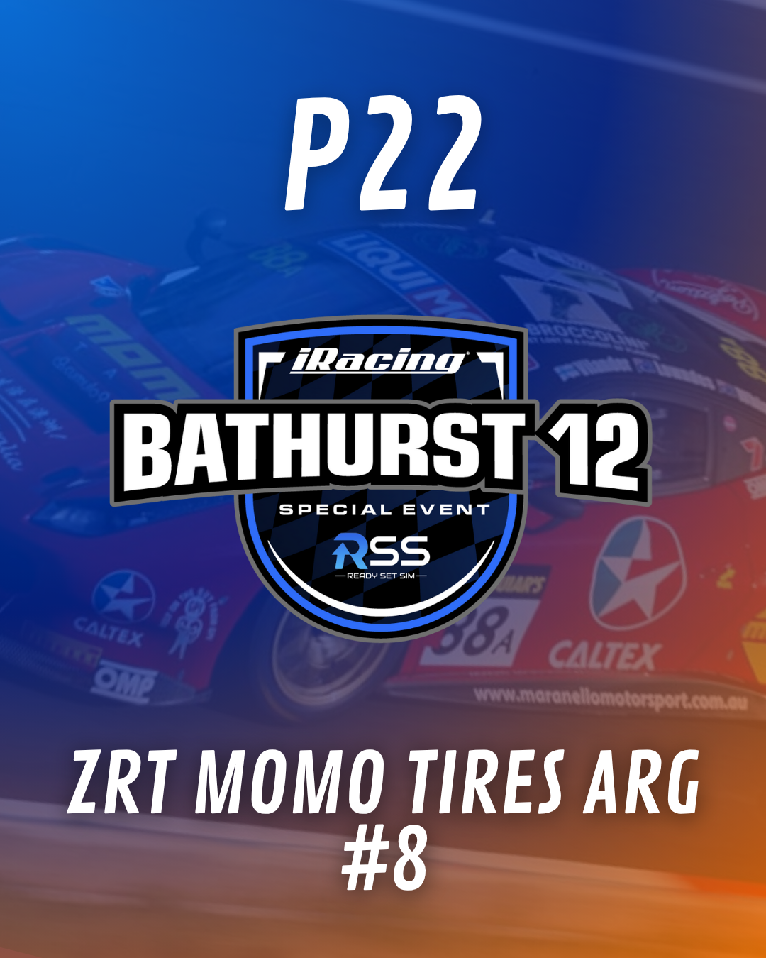 Portada del evento Bathurst 12 #8