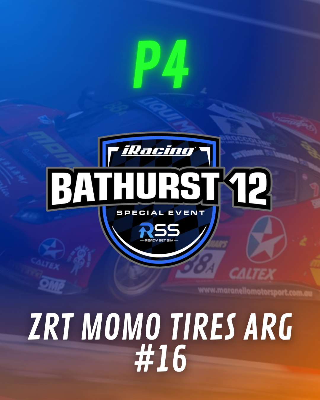 Portada del evento Bathurst 12 #16