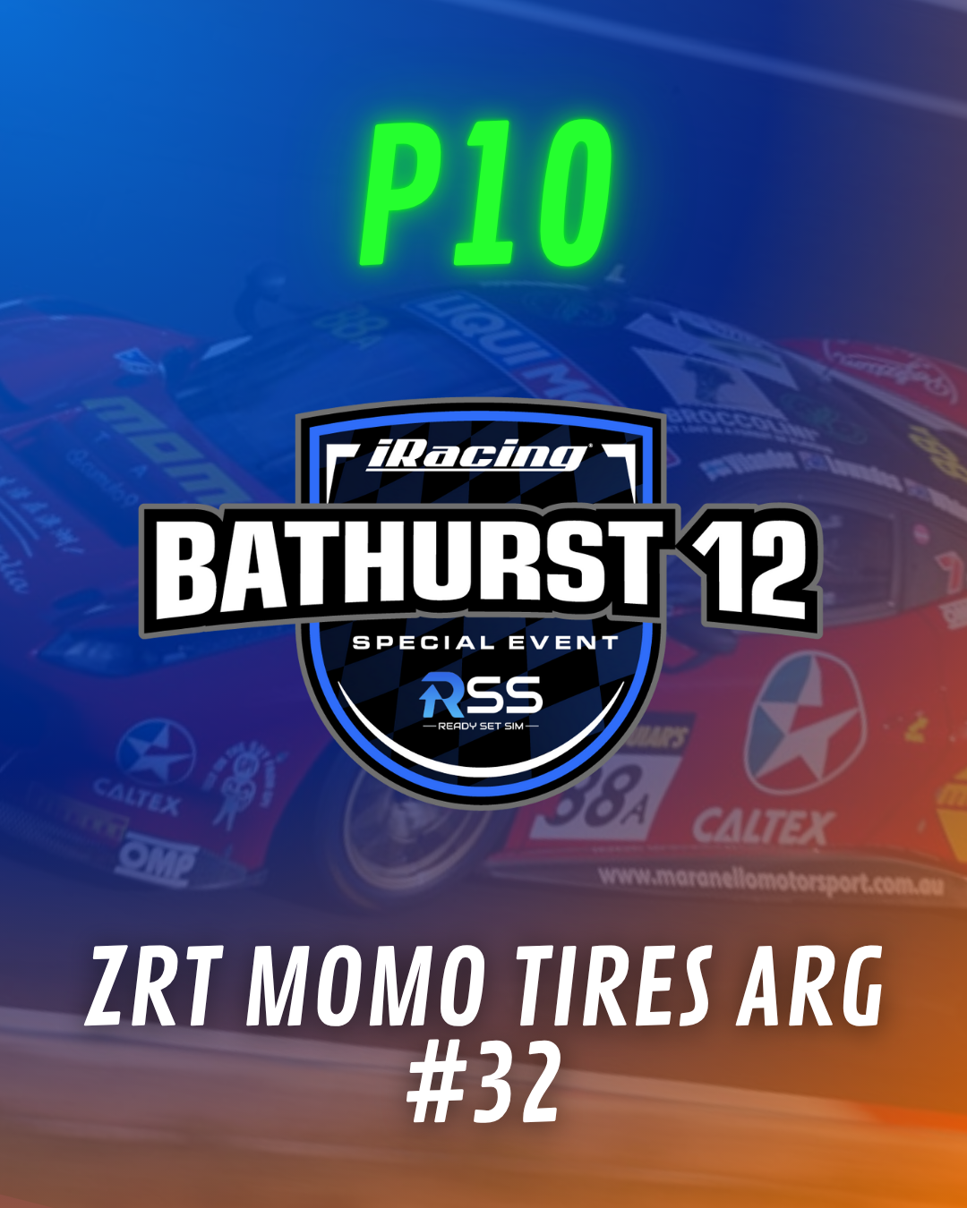 Portada del evento Bathurst 12 #32