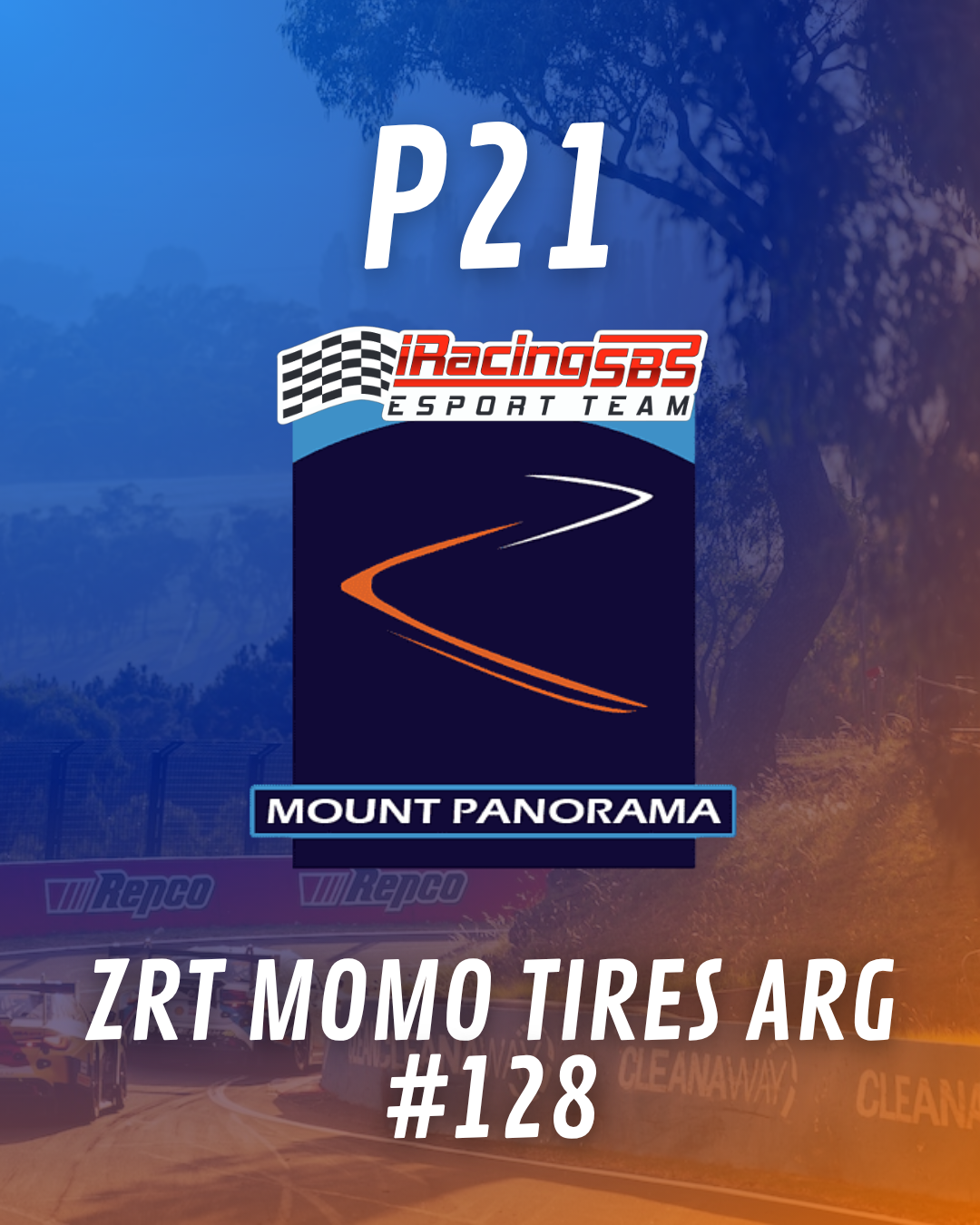 Portada del evento iRacingSBS Bathurst #128