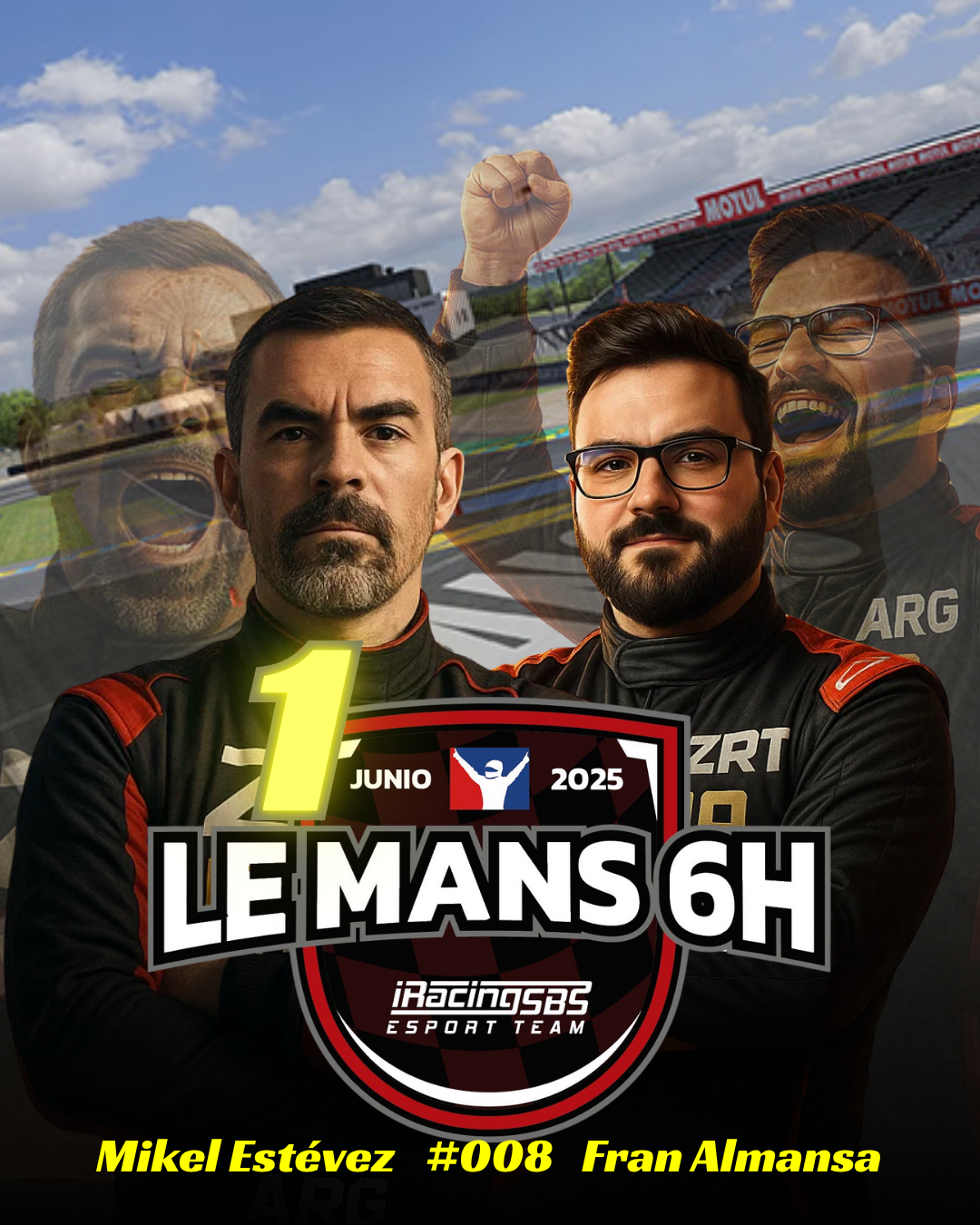 Portada del evento iRacingSBS Le Mans 6h
