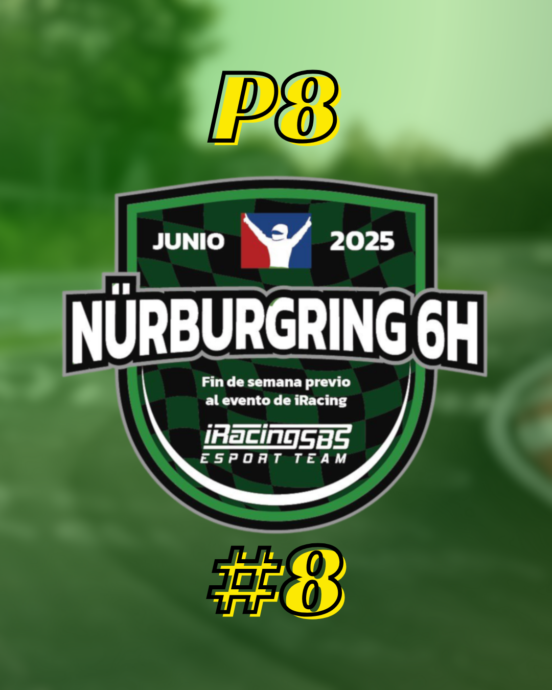 Portada del evento iRacingSBS Nürburgring 6h